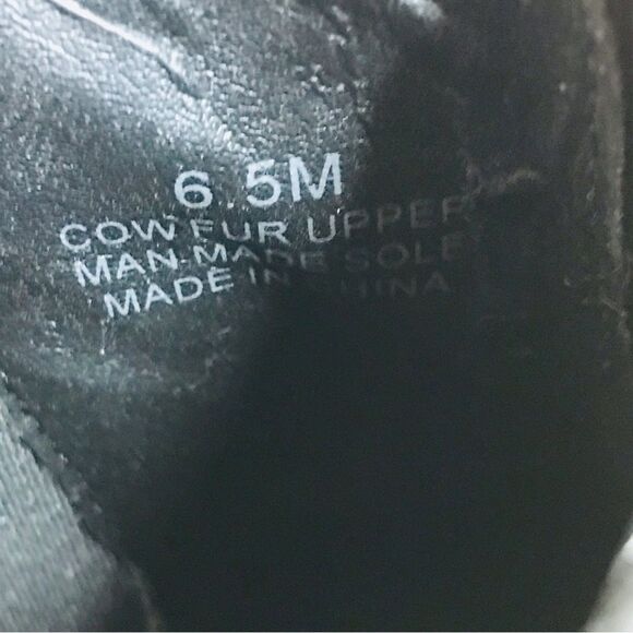 REBECCA MINKOFF Leopard Print Cowhide Chelsea‎ Ankle Boot Booties Size 6.5 New - Picture 11 of 14